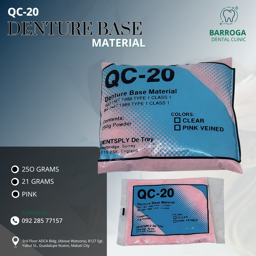 QC-20 DENTURE BASE MATERIAL QC-20 DENTURE BASE MATERIAL
